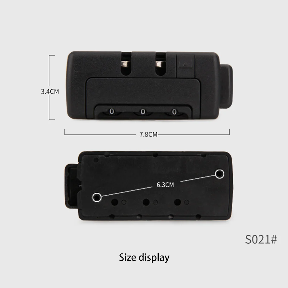 Serrure à combinaison coordonnante pour bagages, fermeture éclair, anti-perçage, anti-vol, sécurité des partenaires, accessoires de bain