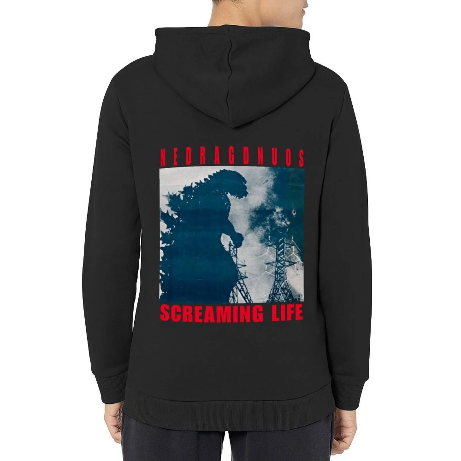 

SNDGRDN Tour Vintage Central Concert Poster (1986) Hoodie men clothing winter clothes men's sweat-shirt set mens hoodies