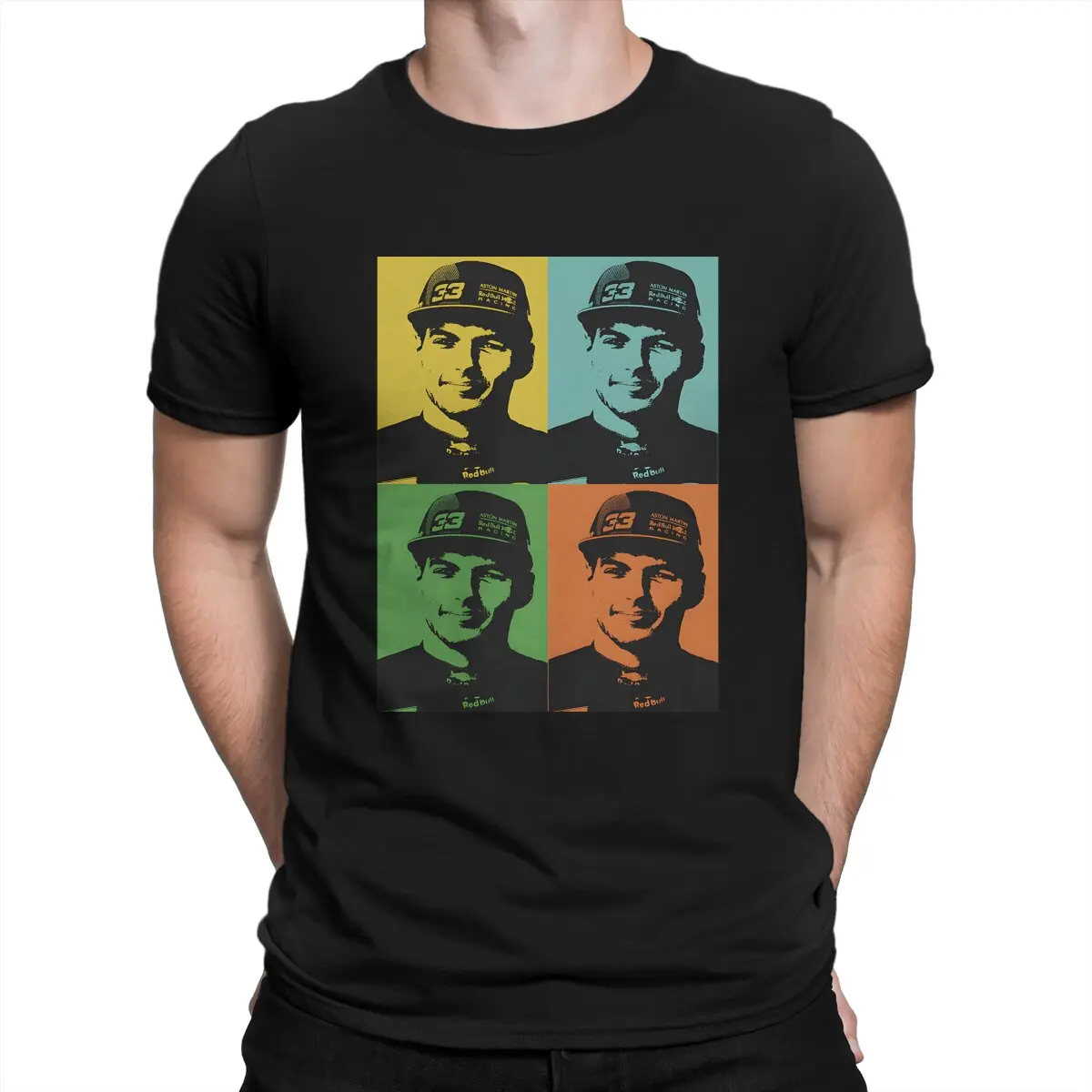 Funny Max Verstappens Graphic Print T-Shirts Men Crew Neck Casual Cotton T Shirt Short Sleeve Tee Shirt New Arrival Clothing
