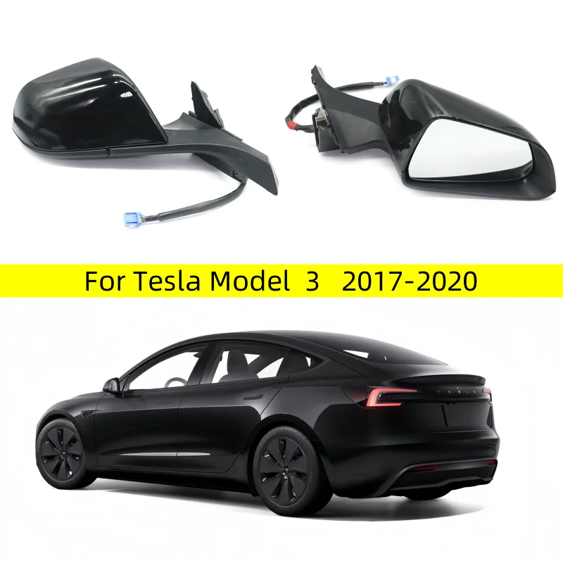

Поп зеркало заднего вида в сборе для Tesla Model 3 2017-2020, боковое зеркало заднего вида, автомобильные аксессуары 1592031-00-E 1592032-00