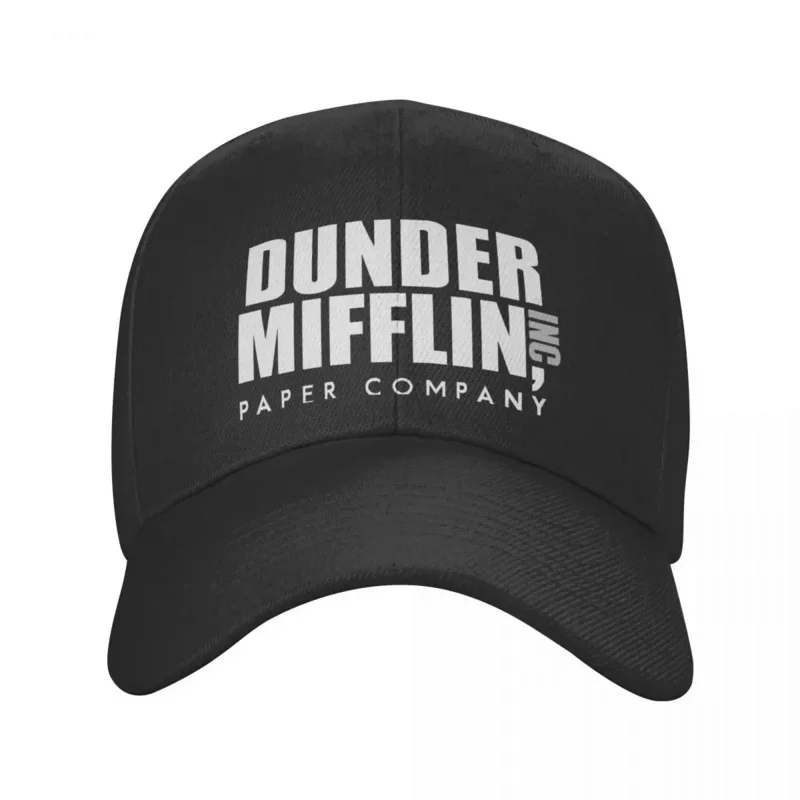 The Office TV Show Dunder Mifflin Paper Company Baseball Cap Men Women Adjustable Dad Hat Streetwear Snapback Hats Trucker Caps