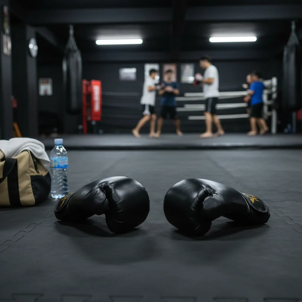 Boxing Gloves For Beginners Anti Slip Design Training Use Synthetic Leather Durable Comfortable