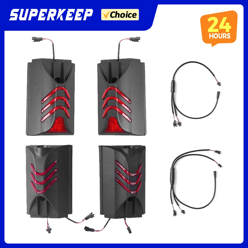 

Front Rear Decorative Lamp Left Right Bottom Panel Side Light Connection Cable for KUGOO KuKirin G3 Pro Electric Scooter Parts