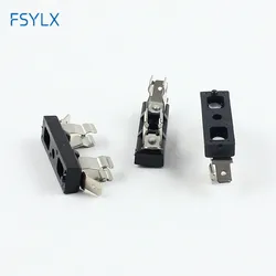 FSYLX 4Pcs led festoon bulb holder adapter 31mm-36mm festoon C5W led lamp socket for festoon dome license light
