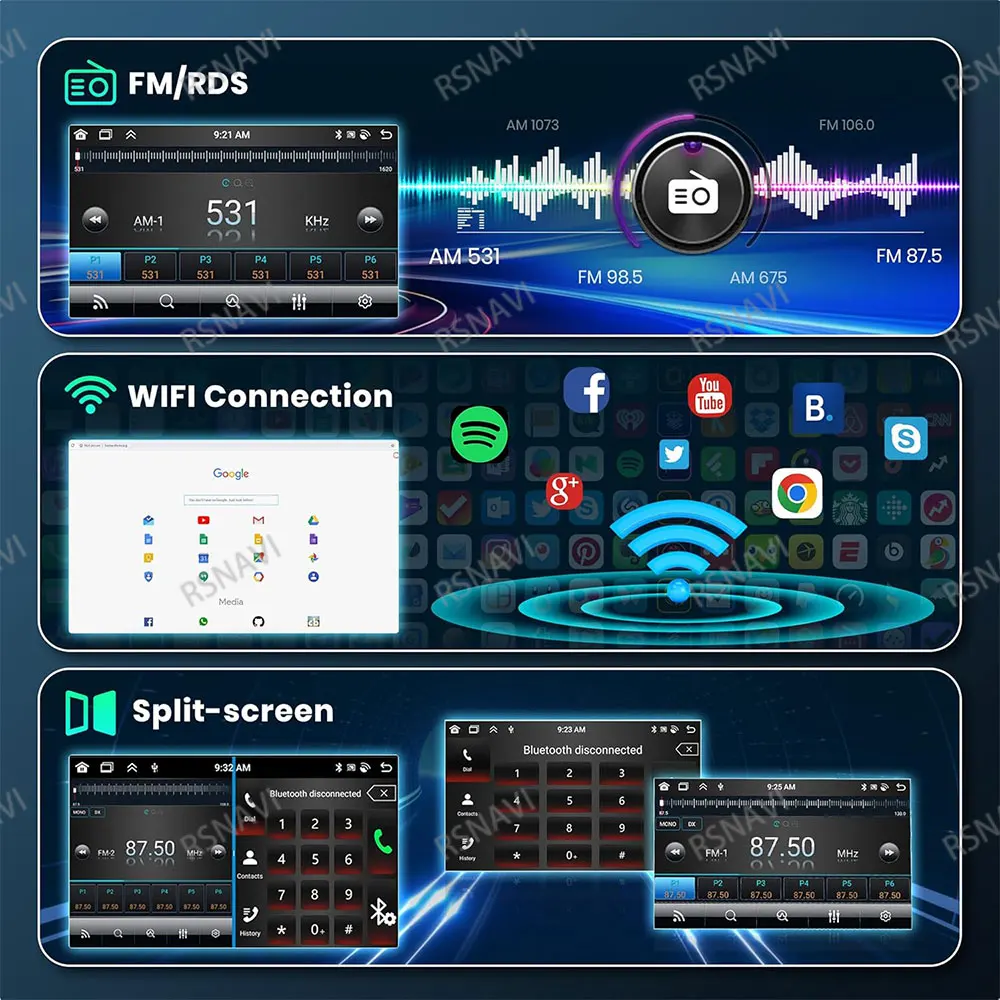 راديو السيارة أندرويد 15 لكرايسلر 200 200C 200S 2015 2016 2017 2018 - 2019 9/10 بوصة WIFI + 4G DVD الملاحة AUTO Qualcomm BT