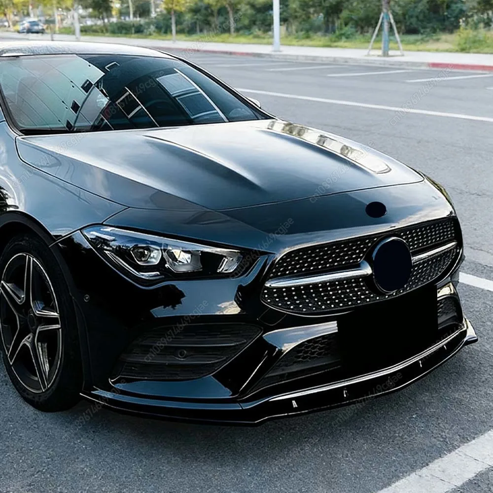 

Front Bumper Spoiler Lip Diffusers Splitter Kits For Mercedes CLA Class C118 W118 X118 CLA180 200 220 250 CLA35 CLA45 AMG Tuning