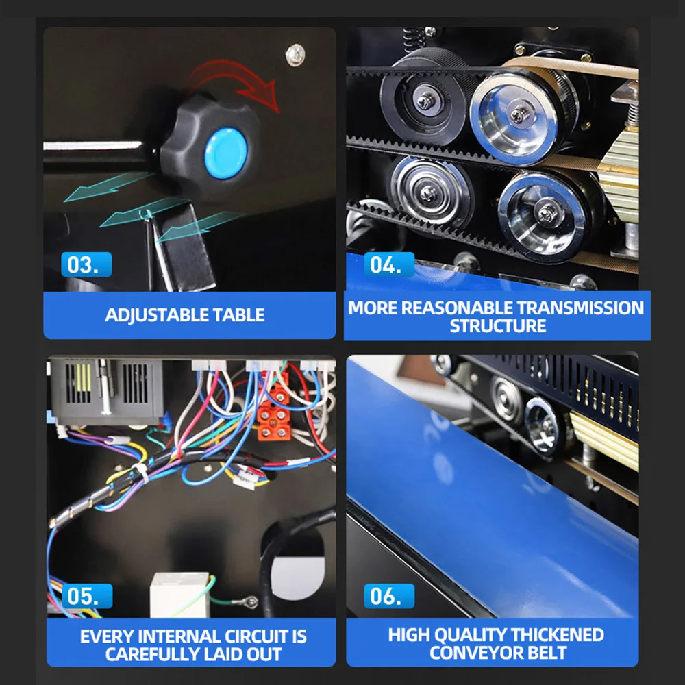 Equipamento plástico comercial totalmente automático da máquina da selagem da folha de alumínio
