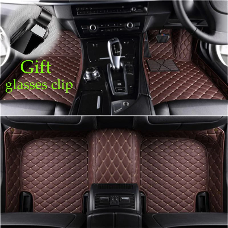 

For Porsche Panamera Car Floor Mats All Weathe PU waterproof Carpets Covers Left /Right Hand Drive