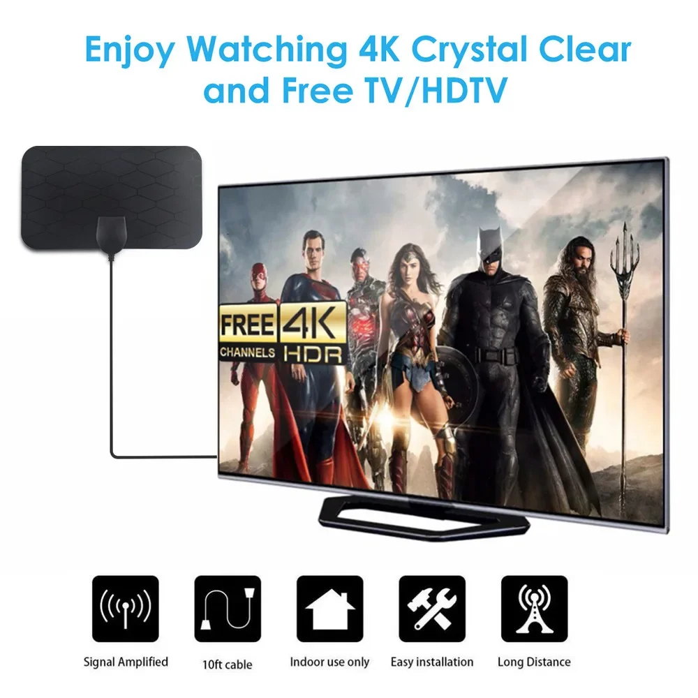 Cross-border European and American indoor digital TV ground wave antenna mini HDTV antenna DVB-T view 2