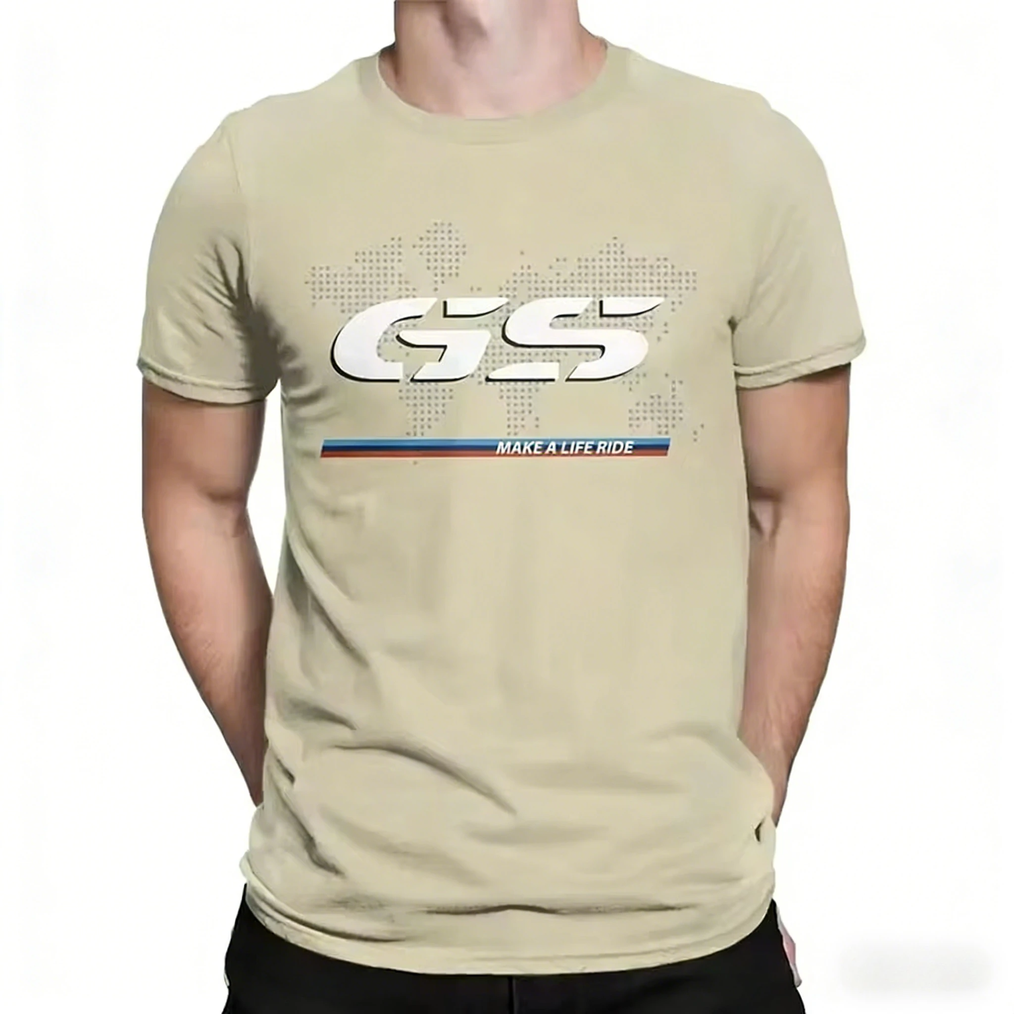 2026 Summer New Cotton T-Shirt For BMW Fans Motorrad R1250GS Motorcycle Men Hip Hop Streetwear Unisex Tops oversized t shirt