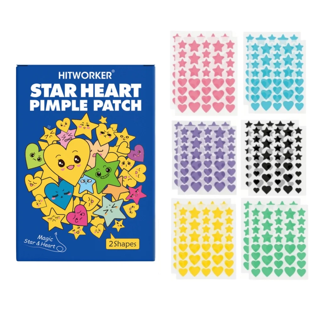 432 Count - Acne Patch, covering pimples and blemishes, facial and skin spot stickers, suitable for party performances