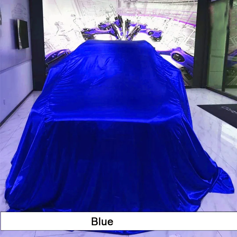 Neues Auto Unveiling Tuch Rote Seide Auto Abdeckung Tuch 4s Shop Neue Auto Presse Konferenz Auto Show Abdeckung Auto Lieferung Tücher – Detail 3