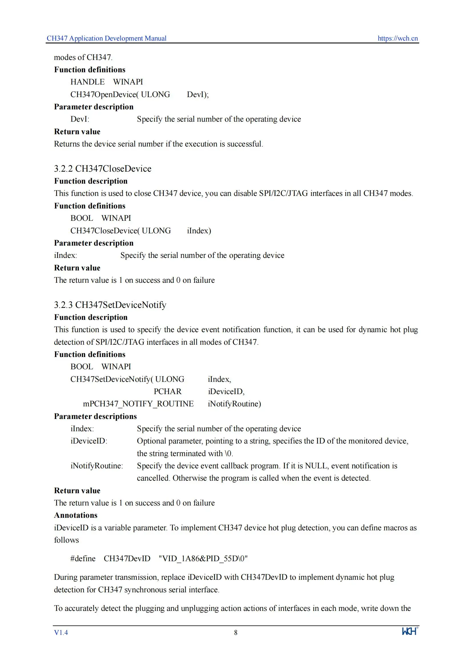 CH347 Entwicklungsboard 480 Mbit/s Hi-Speed USB Bus zu seriellem Chip CH347F/T Evaluierungsboard – Detail 20