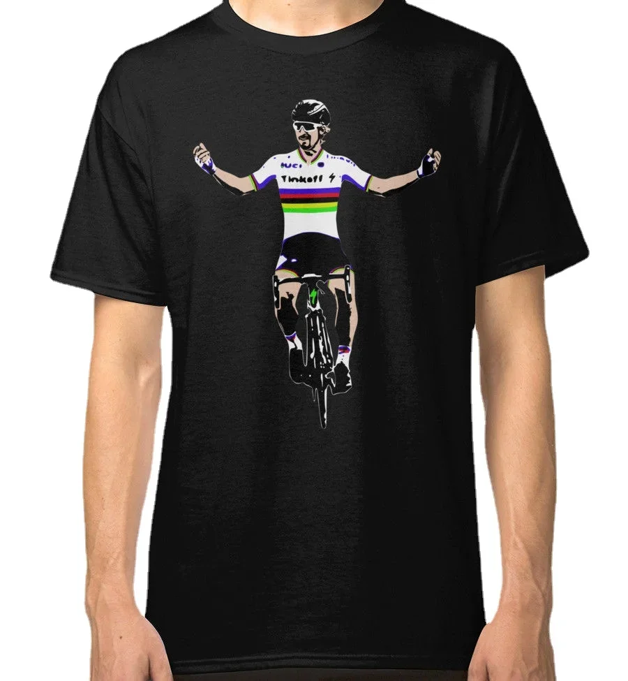 

Pure Cotton Cool Fashion Design Peter Sagan Printed T-Shirt. Summer Cotton O-Neck Short Sleeve Mens T Shirt New S-3XL