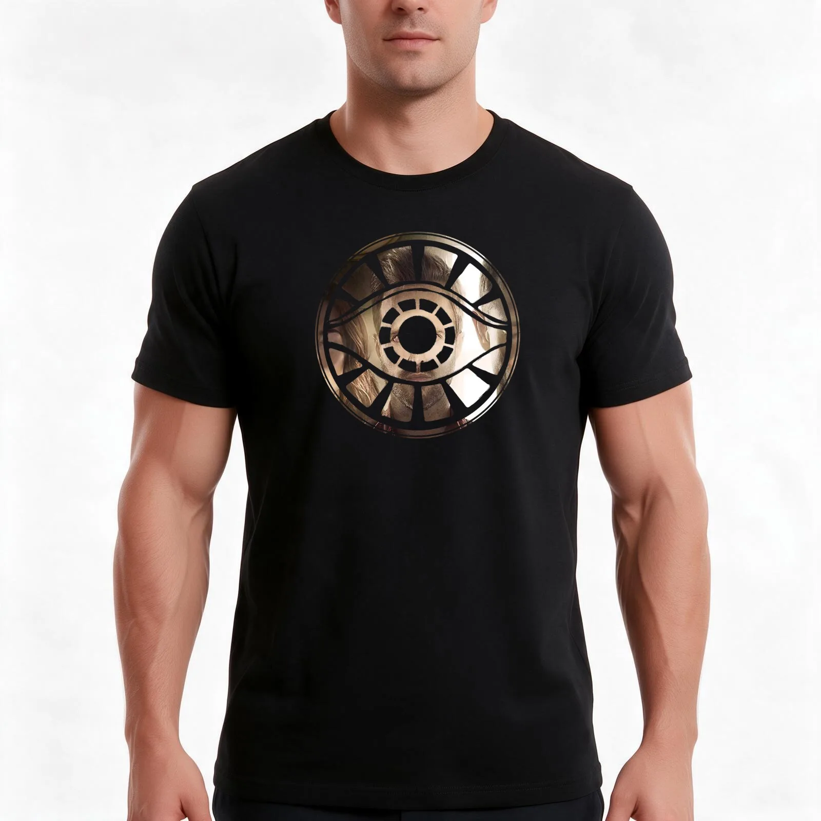 Meyerism Eye - The Path T-Shirt, Summer Casual Cotton Tee, Oversized Streetwear Tops, Vintage Graphic Print, Unisex Men Women
