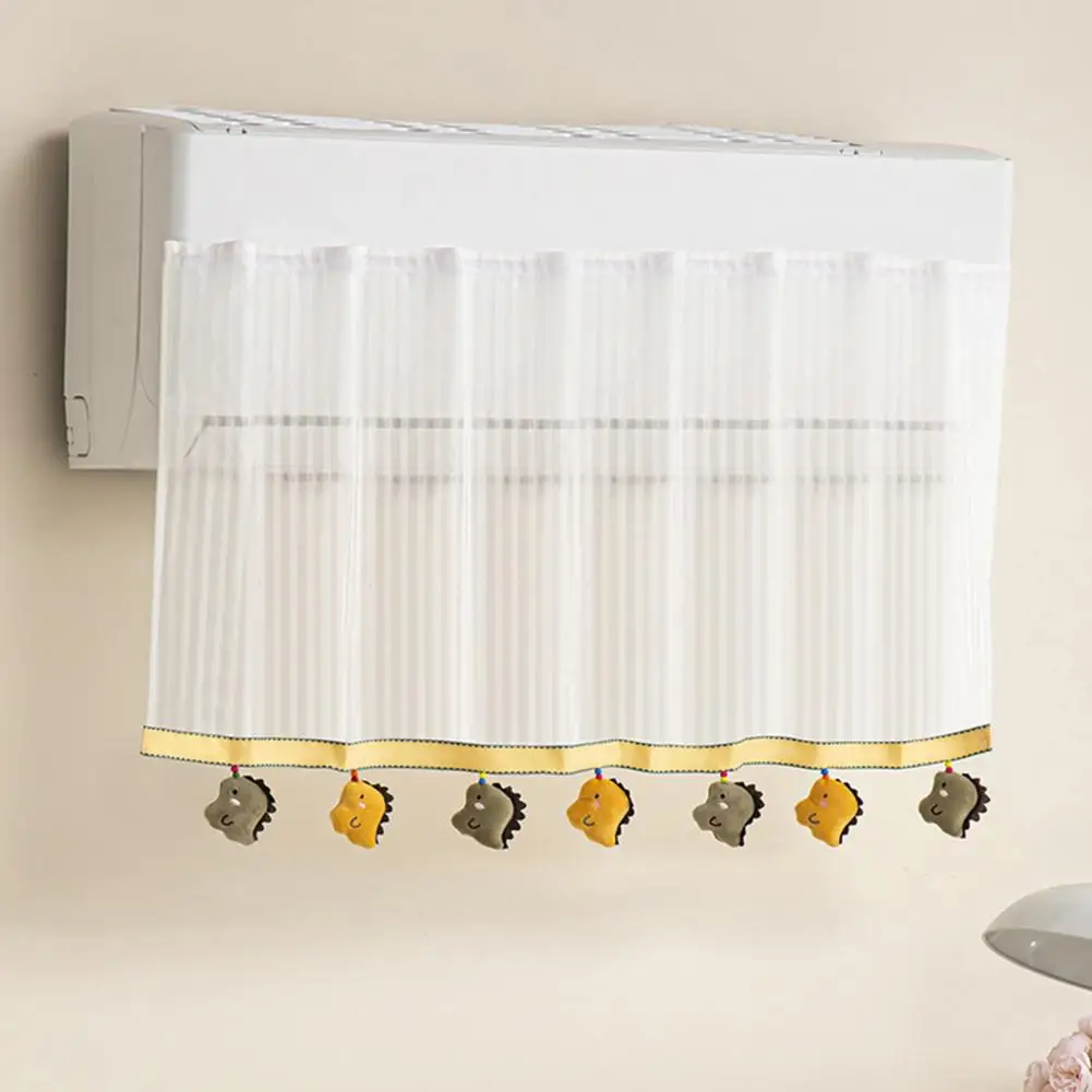 Wind Diverter Curtain Air Conditioner Wind Deflector Curtain Anti-direct Blowing Mesh Screen Cover Universal Ac Wind Diverter