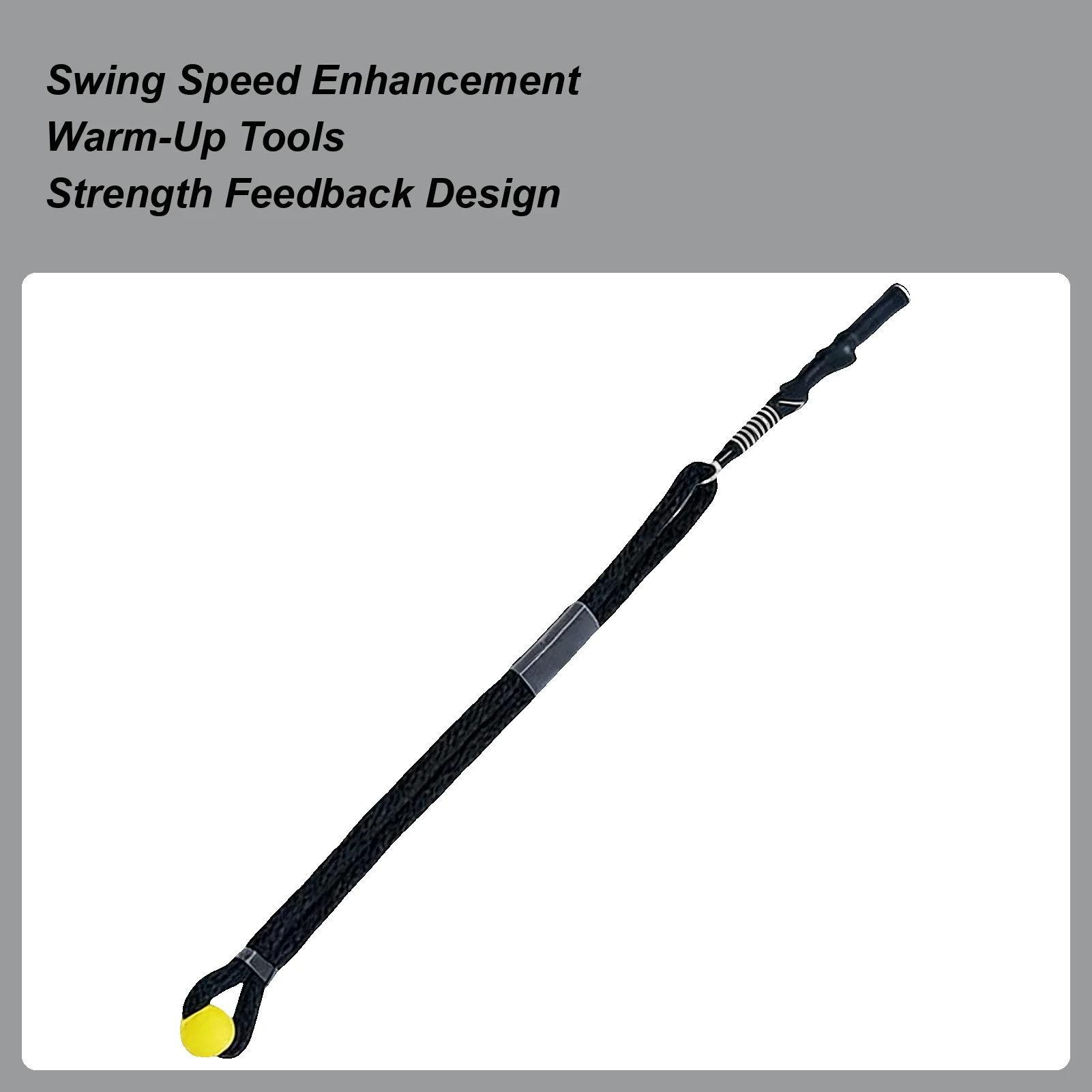 

Тренировочная веревка для гольфа, тренажер для разминки и ритмичных упражнений, многофункциональная тренировочная веревка для гольфа для подростков, взрослых, женщин и мужчин