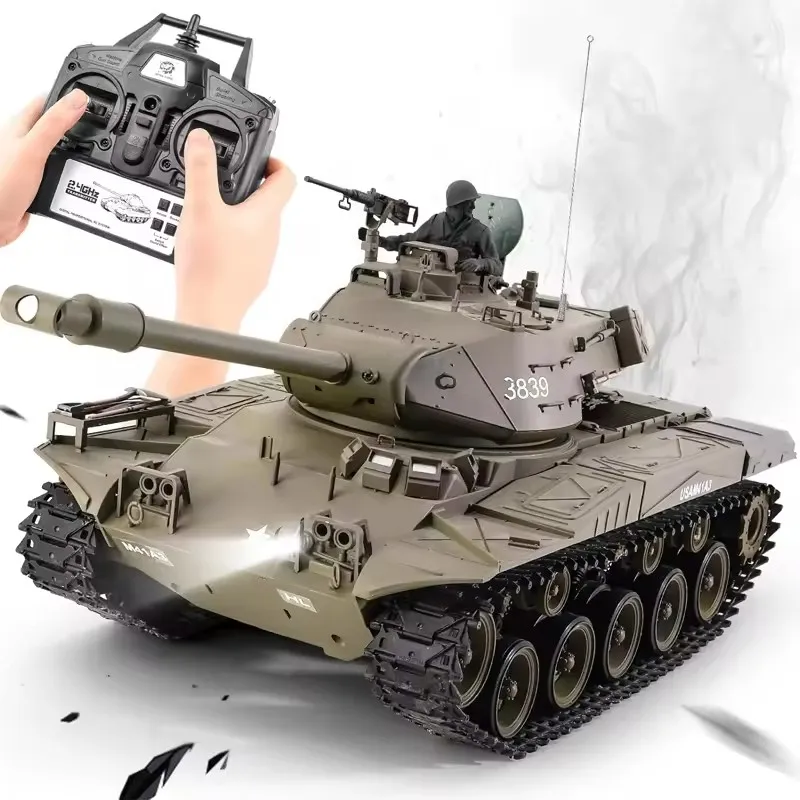 

Henglong 1/16 7,0 индивидуальные колеса Walker Bulldog RTR RC Tank 3839, металлические гусеничные колеса