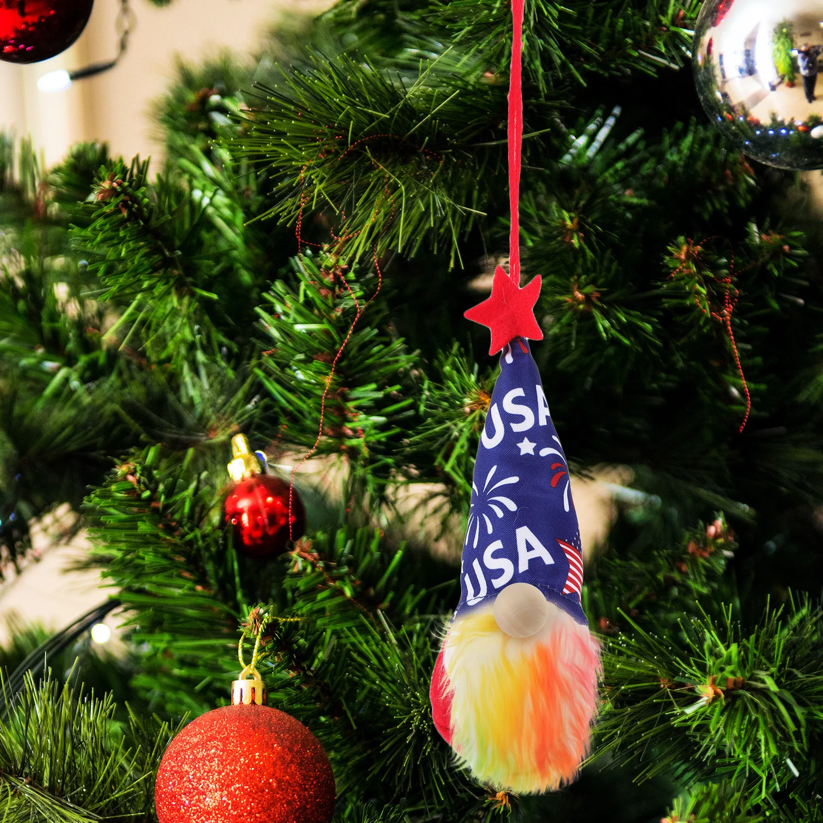 1Set Kabouters Faux Baard Hout Gnome Kralen DIY Craft Supplies Kerst Verjaardag Bruiloft Decoratie Materiaal Kabouters Baard