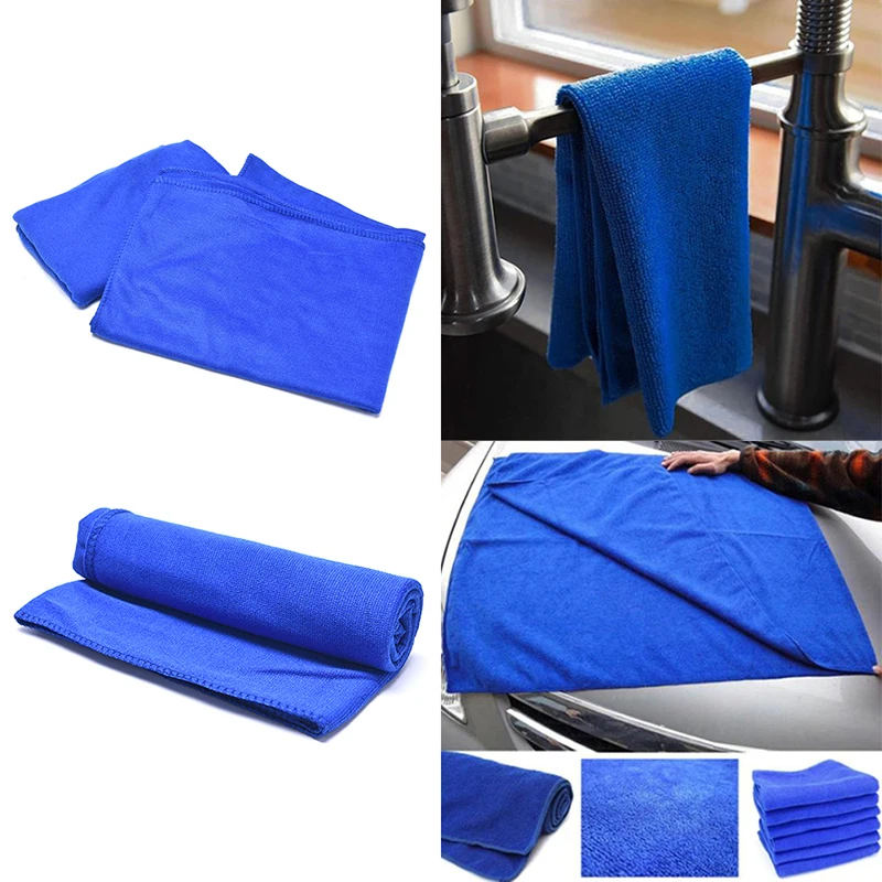 60x160cm handuk pengering mobil Microfiber handuk pengering mikrofiber pembersih mobil Detailing lembut mobil