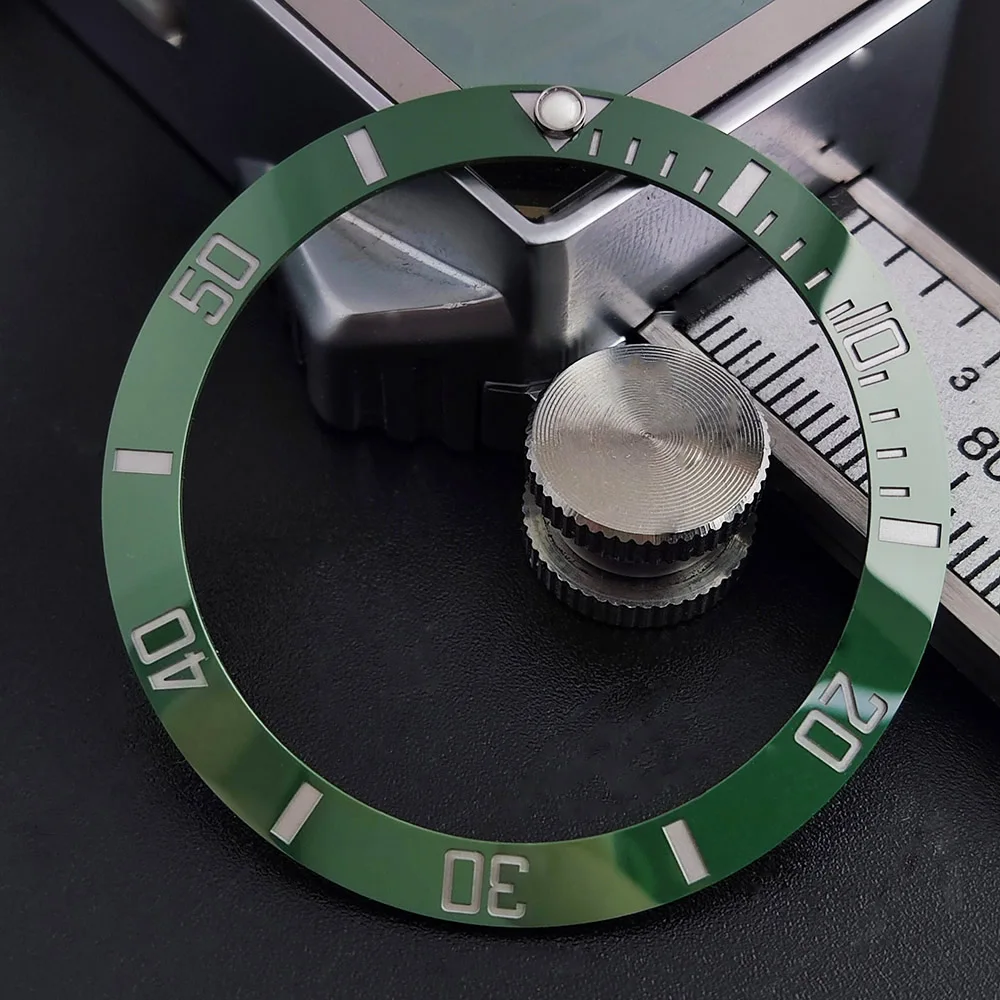 Sloping 38mm Ceramic Original high quality Watch Bezel Inserts GMT  Diving watch Insert