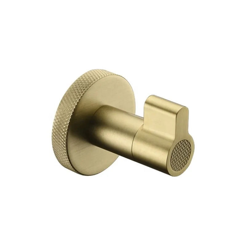 brass brass single robe hook decorative coat hook