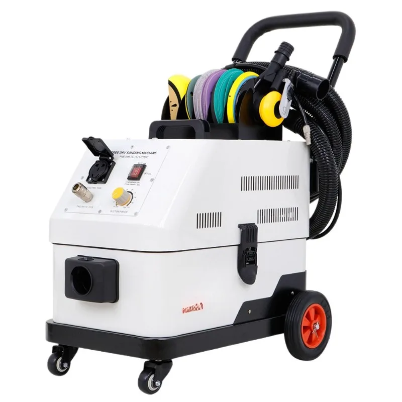 Pneumatic sander, metal sander, automotive pneumatic random track type 150mm