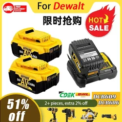 20V 6.0Ah for DEWALT screwdriver battery for dewalt dcf850 dcf887 dcf922 DCB182 DCB205-2 DCB206-2 power tool battery & charger