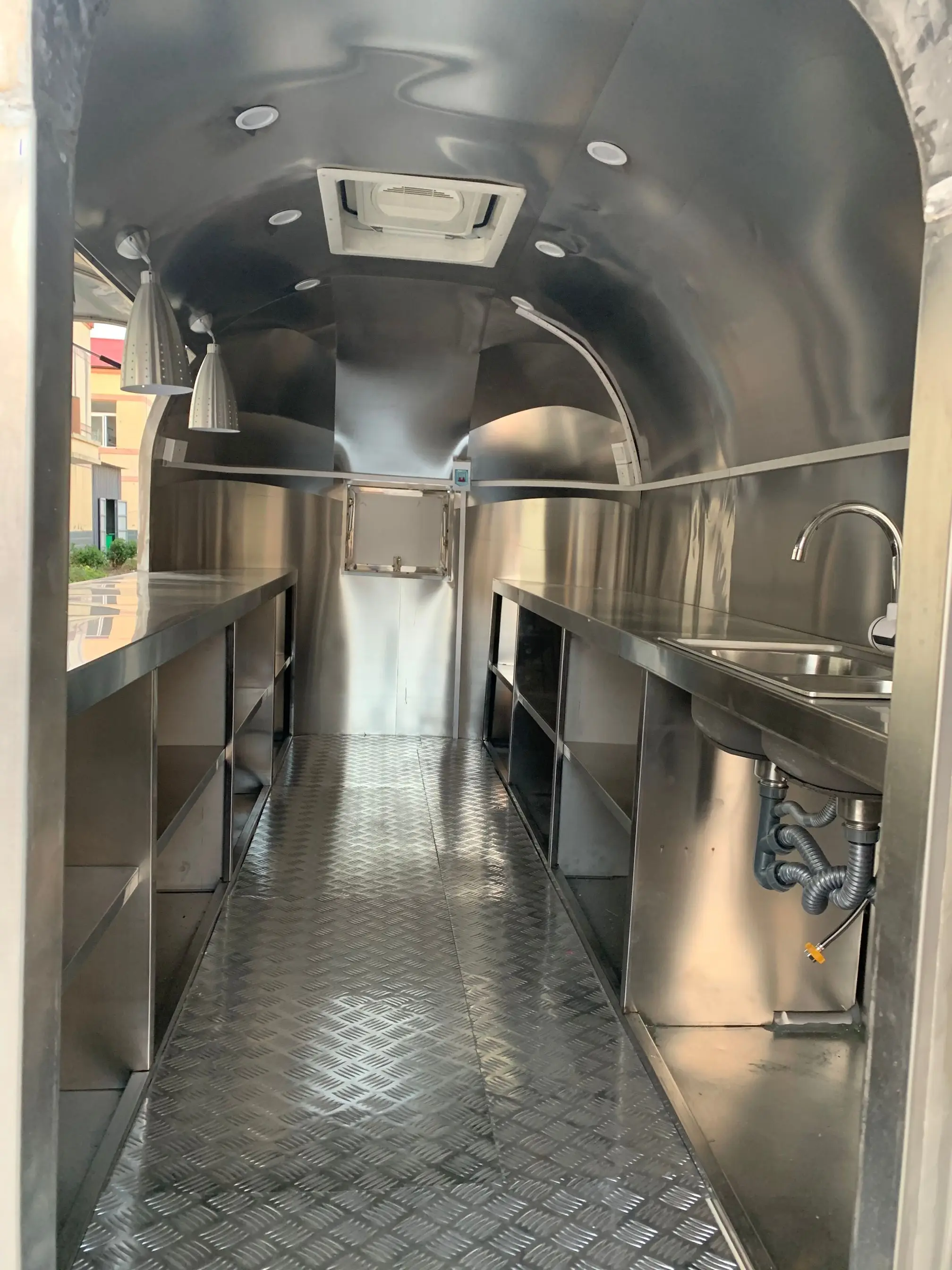 Carritos rápidos de Helado de café, personalizados, kiosco de Airstream, remolque de comida rápida, caravana, a la venta, EE. UU.