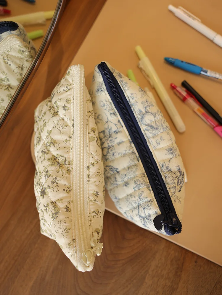 Multifunktionale Stoff-Trompetentasche, Stifttasche, Wenqian-Tasche, tragbare Multifunktions-Augenbrauenstift-Make-up-Pinsel-Make-up-Tasche – Detail 10