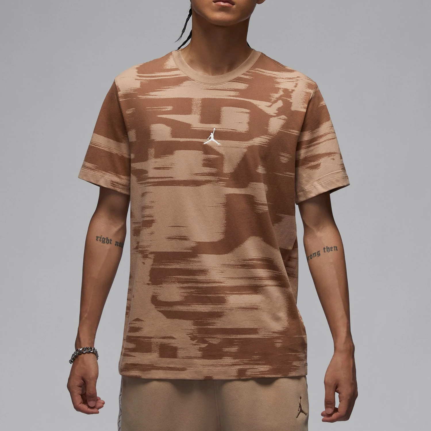 

Nike genuine JORDAN Men's Casual Printed Breathable Sports T-shirt FZ1918-200