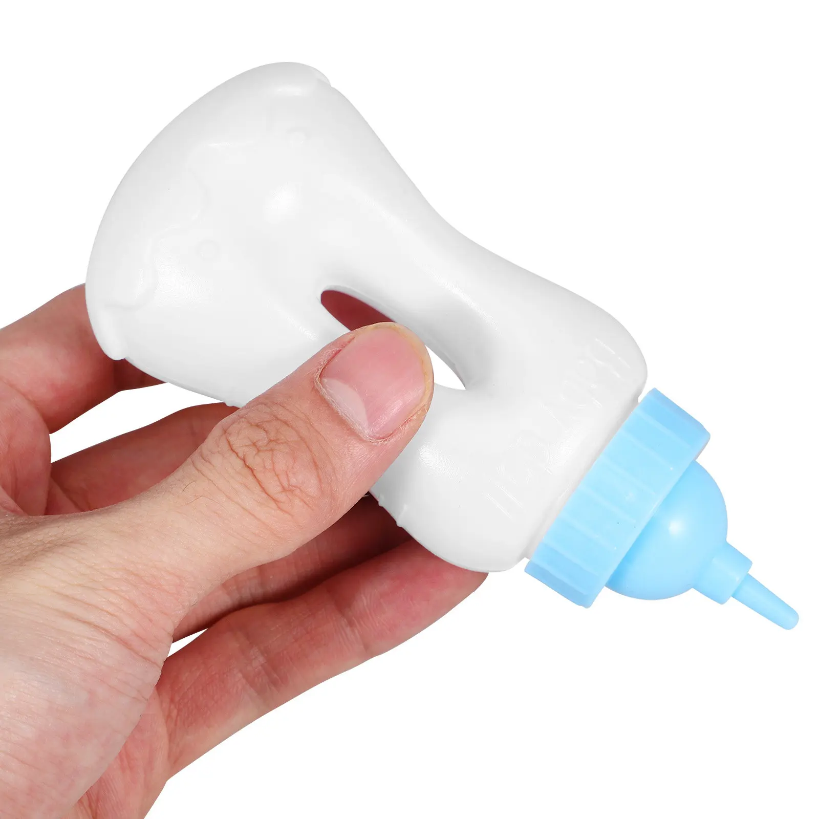 

1Set Miniature Baby Bottle Accessories Chic Small Size Milk Bottle Diaper Pretend Role Play Props Educational