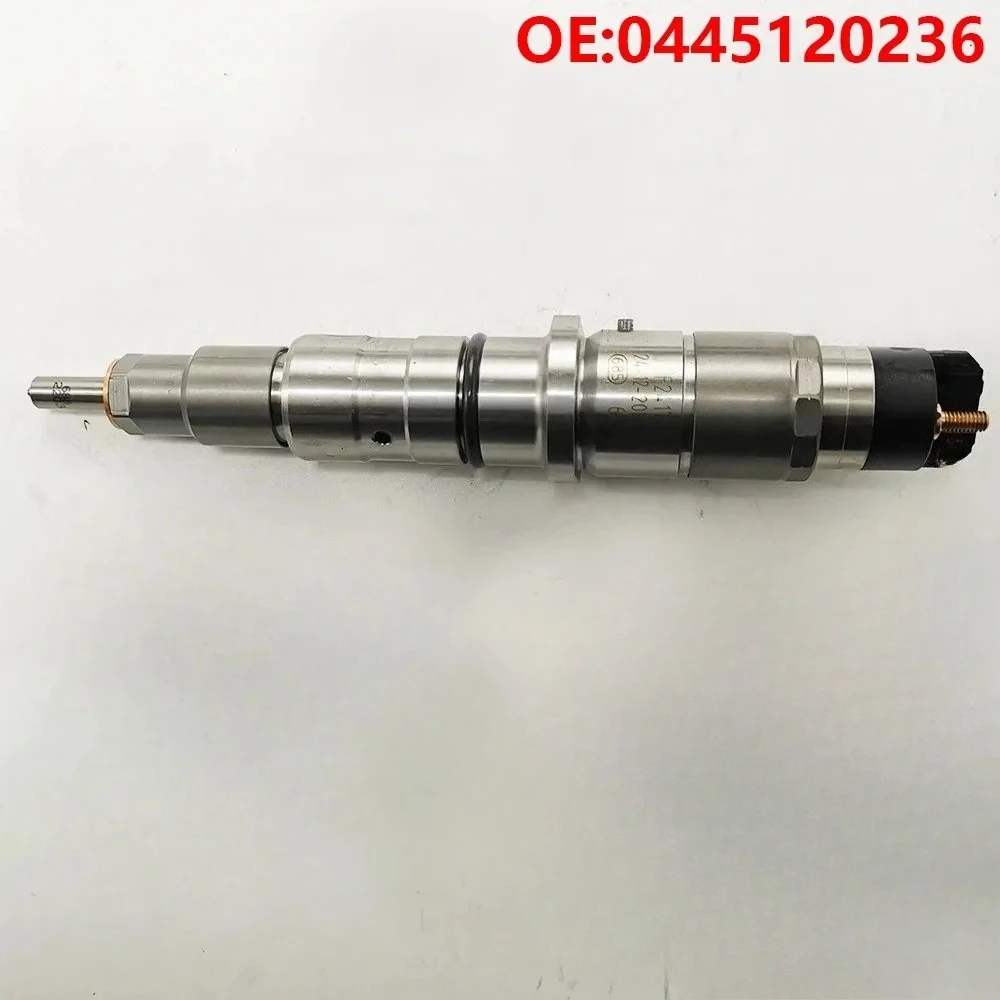 High quality New For 0445120236 3973060 3965721 4939061 4940170 5263308 PC300-8 PC350-8  6D114 QSL9 for Fuel Injector