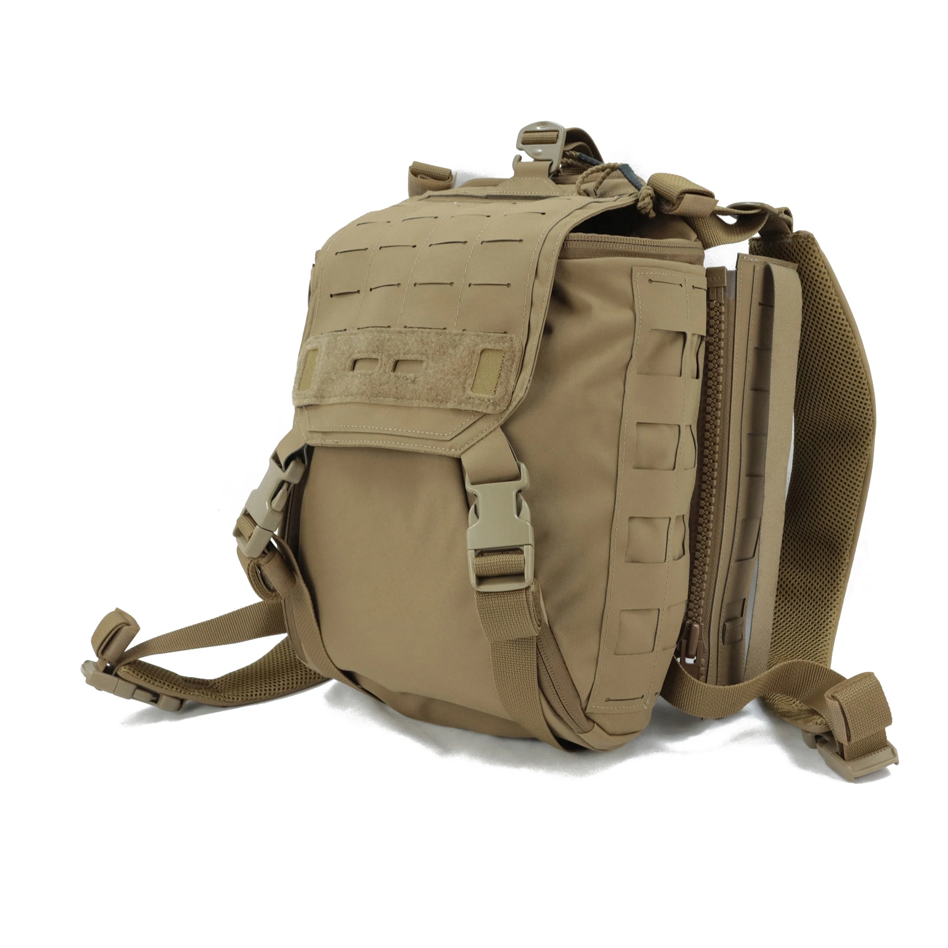 TW-BG007 Delustering TwinFalcons Tactical RT Scavenger Bag Molle Army Waterproof Bug Out Bag Rucksack Outdoor Hike Camp