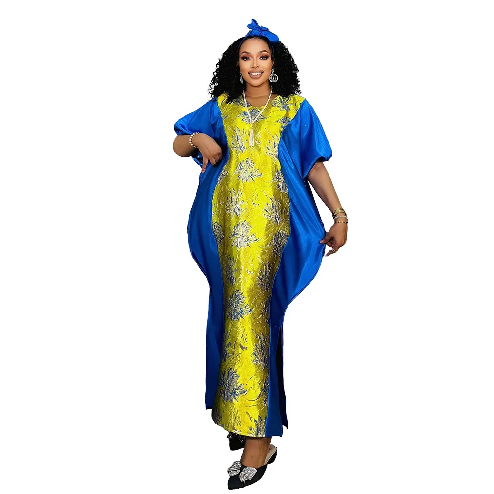 Abayas African Dresses for Women 2025 Traditional Africa Clothing Dashiki Ankara Outfits Gown Robe Muslim Kaftan Maxi Long Dress