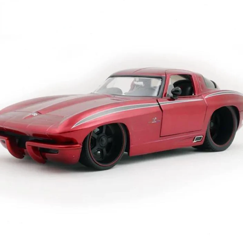 Jada 1:18 Fast and Furious Chevrolet Corvette C2 muscle STINGRAY Diecast Metal Alloy Model Car for Kids Gift Collection