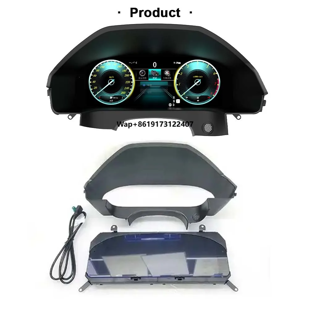 Bosstar Linux System  LCD Dashboard Speedometer Digital Cluster for  W212 E Class NTG4.0/4.5 2010-2015 LHD