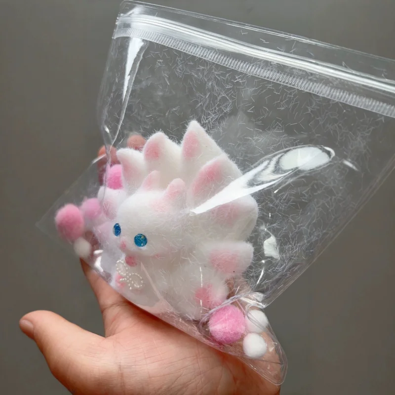 Jouet en peluche renard doux à presser, mignon renard à neuf queues, évent relaxant, soulagement du Stress, irritabilité, pincement, jouet à rebond lent, cadeaux