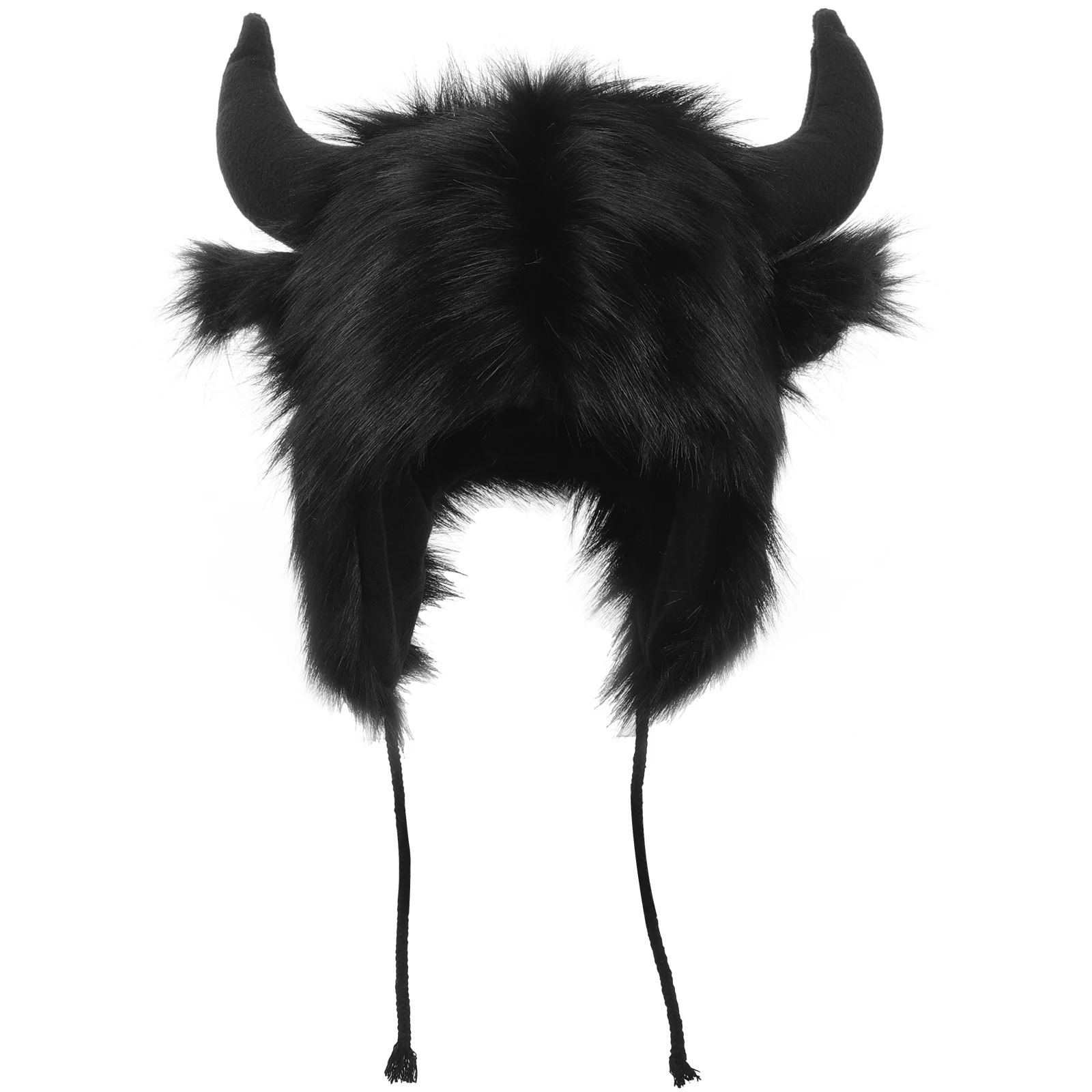 

Horn Ear Protection Hat Unique Animal Design Warm Beanie for Women Funny Party Halloween Animal Costume Cap Cute Hat