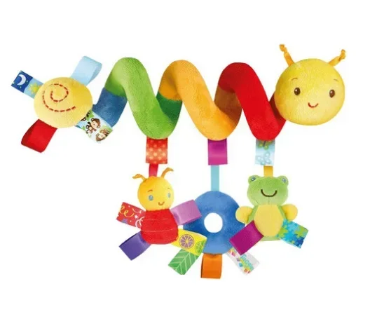 Culla per neonato Sonagli appesi Cellulari morbidi Seggiolino auto e passeggino Giocattoli Bambole per carrozzina a spirale - Set regalo essenziale per bambini