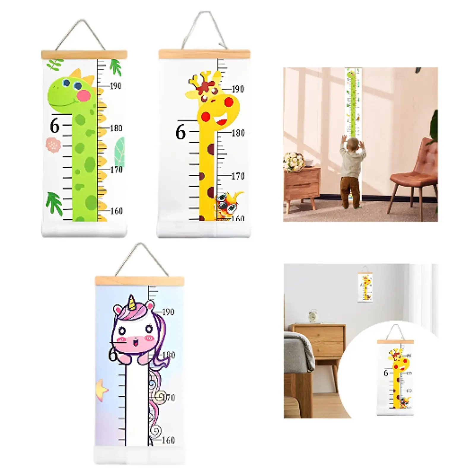

Таблица высоты для детей, креативный милый деревянный подарок, холст, настенная линейка, таблица роста для классной двери, спальни, украшение дома
