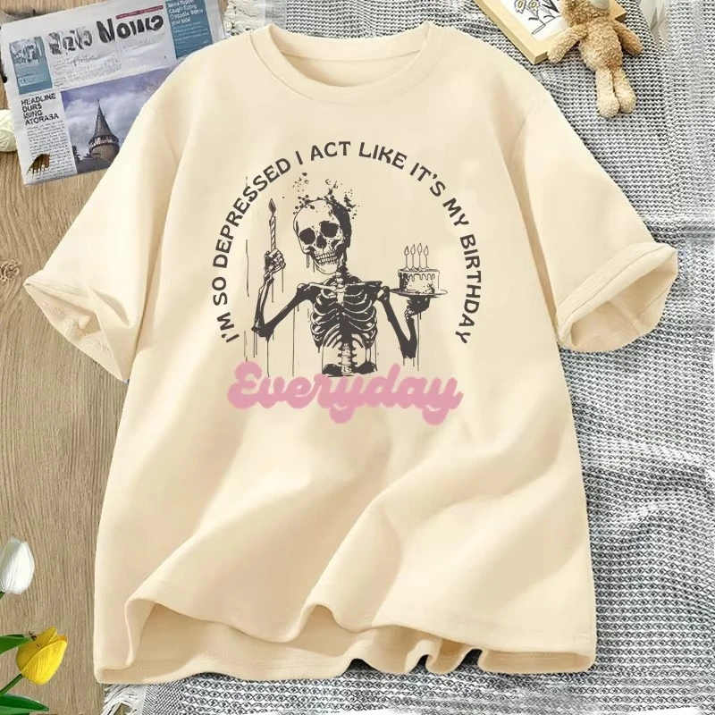 I Act Like It's My Birthday T-shirts Women Men I Can Do It with A Broken Heart Graphic T Shirt Tortured Poets Department Tees