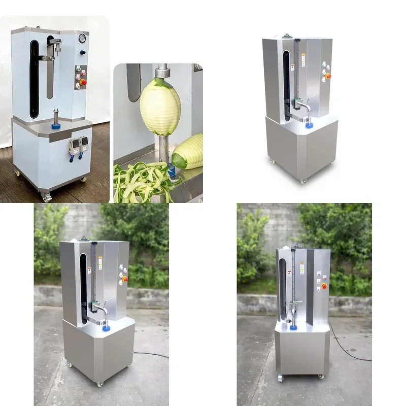 Industrial Electric Fruit and Vegetable Peeling Machine for Taro Pumpkin Green Mango Sweet Potato Zima Pineapple Simple