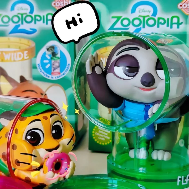 

Новые популярные игрушки Zootopia 2, коллекция Cosbi, слепая коробка, Nick Wilde, мини-фигурка, загадочная коробка, украшение для рабочего стола, модель игрушки, подарок на день рождения