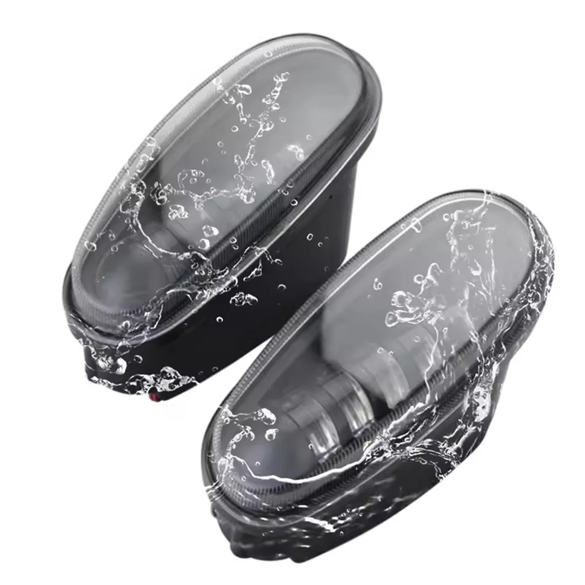 

2PCS Car LED DRL Fog Light Assembly LED 5 Lenses Fog Driving Lamp for Daewoo Chevrolet Lanos Sens White Yellow Light