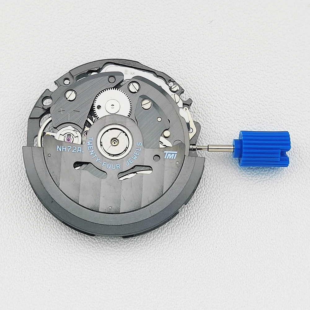 NH72 Movement 24 Jewels Japanese NH72 Movement Watch Movement Replacement Parts Watch Accessories without Calendar Movement