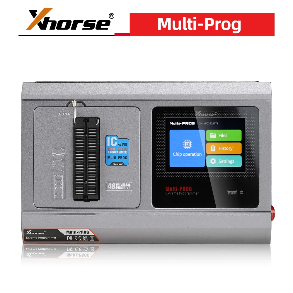 

Xhorse Multi-Prog: Программатор ЭБУ и TCU, глобальная версия, обновление VVDI Prog, поддержка функций контроля суммы контрольных цифр и скриптов