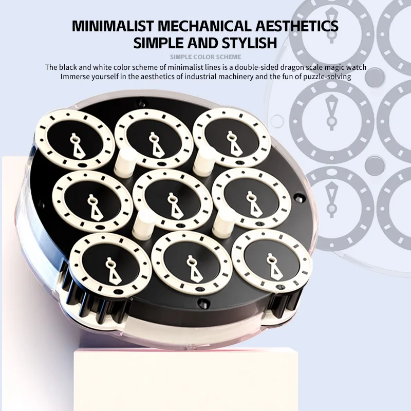 Reloj mágico SengSo, reloj de posicionamiento magnético de calidad de nivel de torneo, rompecabezas profesional de velocidad divertida, juguetes, regalo para niños