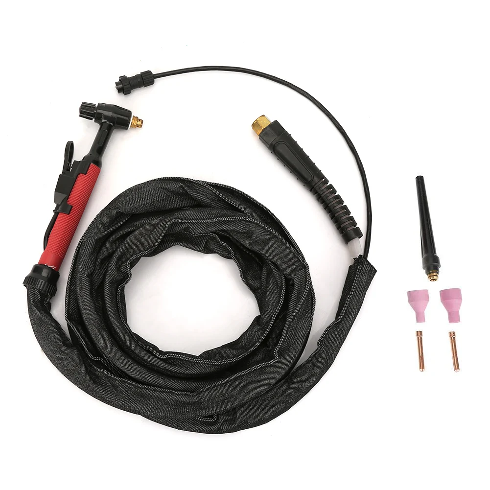 

Air Cooled Tig Torch Tig Welding Torch Air Cooled Welder M16 for QQ150 3.7m/12ft Cup Electrode M16 Set Tig Welding Torch