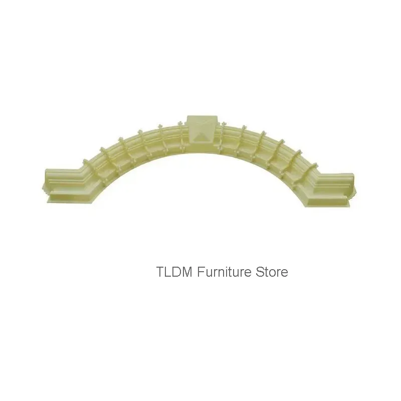 Cement European Style Arched Roman Column Window Mold for Garden Villa Exterior Wall Cast-in-place Model Architectural DIY Decor